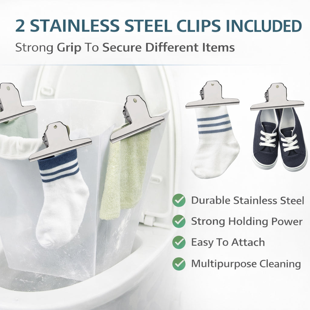 Cloth Diaper Sprayer Shield, Hands-Free Snap-On, Anti-Splash Guard, Foldable for Storage, Diaper Cleaning Shield for Diapers, Pet Pads, Shoes & More