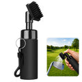 M-ROMLOO Golf Club Cleaner Brush with Water Spray, 5OZ Portable Club Groove Cleaning Tool with Clip
